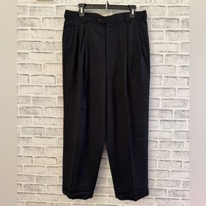 Men’s Armani Collezioni black dress pants slacks trousers 32x30